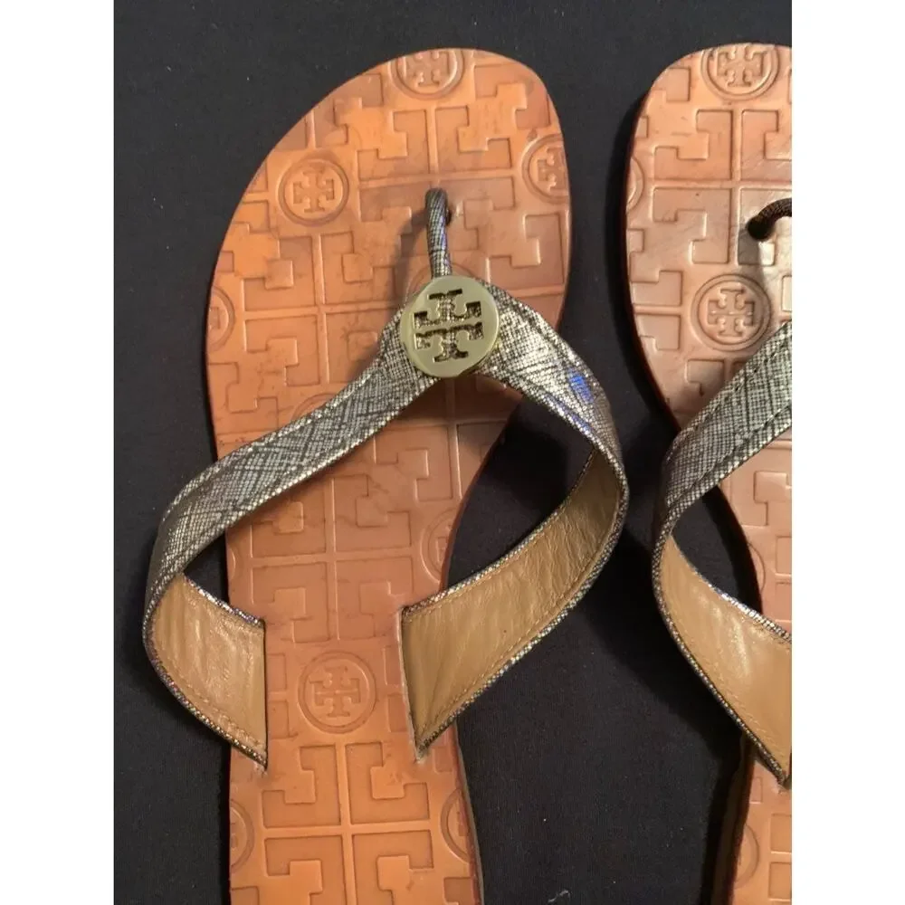 Women's Tory Burch Thora Sandals Flip-flops Size 7M